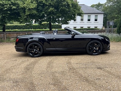 Lot 87 - 2016 Bentley Continental GTC Speed