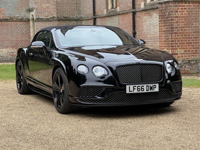 Lot 87 - 2016 Bentley Continental GTC Speed