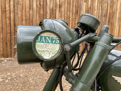 Lot 380 - c.1943 Matchless G3/L Military Evocation