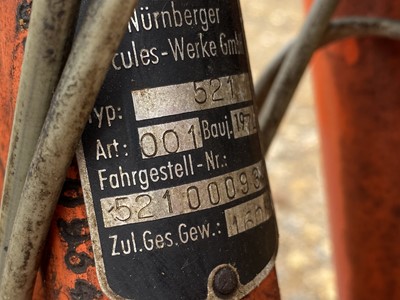Lot 108 - c.1974 DKW Accu Bike E1