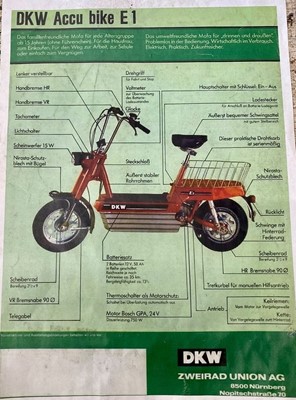 Lot 108 - c.1974 DKW Accu Bike E1