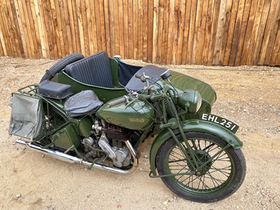 Lot 211 - c.1940s Norton 16H Outfit Military Evocation