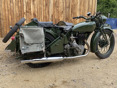 Lot 211 - c.1940s Norton 16H Outfit Military Evocation