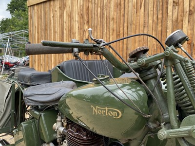 Lot 211 - c.1940s Norton 16H Outfit Military Evocation