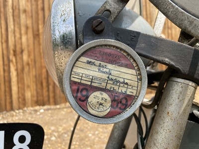 Lot 328 - c.1959 Velocette LE