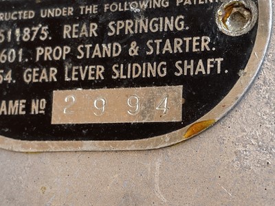 Lot 267 - 1949 Velocette LE