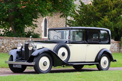 Lot 46 - 1933 Rolls-Royce 20/25 Limousine by Hooper