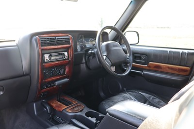 Lot 109 - 2001 Jeep Cherokee 4.0 Litre Orvis Limited Edition