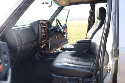 Lot 109 - 2001 Jeep Cherokee 4.0 Litre Orvis Limited Edition