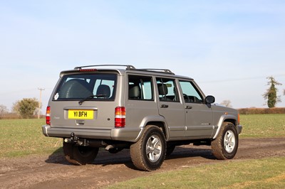 Lot 109 - 2001 Jeep Cherokee 4.0 Litre Orvis Limited Edition