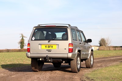 Lot 109 - 2001 Jeep Cherokee 4.0 Litre Orvis Limited Edition