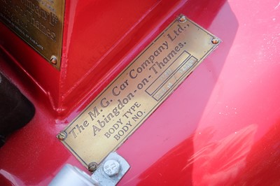 Lot 1 - 1952 MG TD