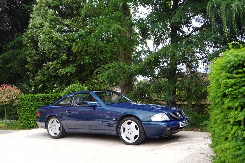 Lot 78 - 1998 Mercedes-Benz SL 500 '40th Anniversary' Limited Edition