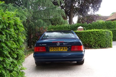 Lot 78 - 1998 Mercedes-Benz SL 500 '40th Anniversary' Limited Edition