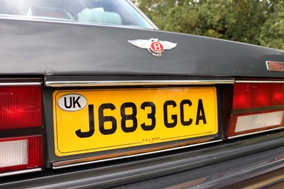 Lot 62 - 1992 Bentley Turbo R Saloon