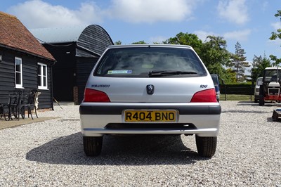 Lot 73 - 1998 Peugeot 106 XR Quicksilver