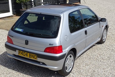 Lot 73 - 1998 Peugeot 106 XR Quicksilver
