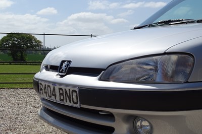 Lot 73 - 1998 Peugeot 106 XR Quicksilver