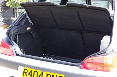 Lot 73 - 1998 Peugeot 106 XR Quicksilver