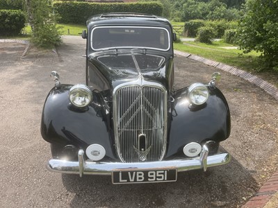 Lot 90 - 1954 Citroën Traction Avant 15 'Big Six'