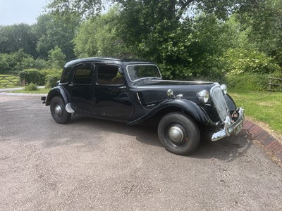 Lot 90 - 1954 Citroën Traction Avant 15 'Big Six'