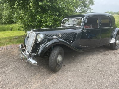 Lot 90 - 1954 Citroën Traction Avant 15 'Big Six'