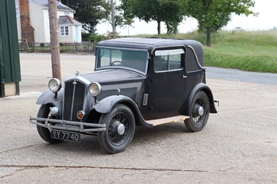 Lot 8 - 1932 Wolseley Hornet Eustace Watkins Coupé