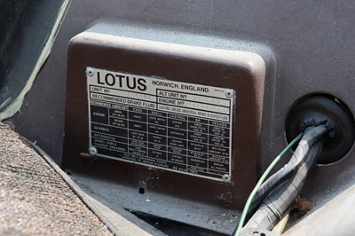 Lot 101 - 1978 Lotus Esprit S2