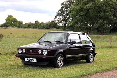 Lot 14 - 1982 Volkswagen Golf GTI