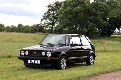 Lot 14 - 1982 Volkswagen Golf GTI