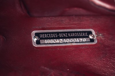 Lot 1963 Mercedes-Benz 300SL Roadster
