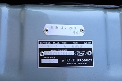 Lot 28 - 1967 Ford Cortina 1600 GT