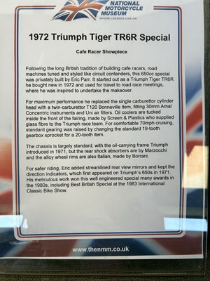 Lot 235 - 1972 Triumph TR6R Special