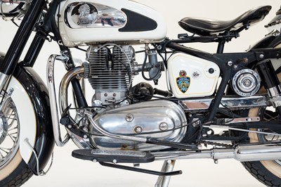 Lot 330 - c.1958 Indian Enfield NYPD Police Bike