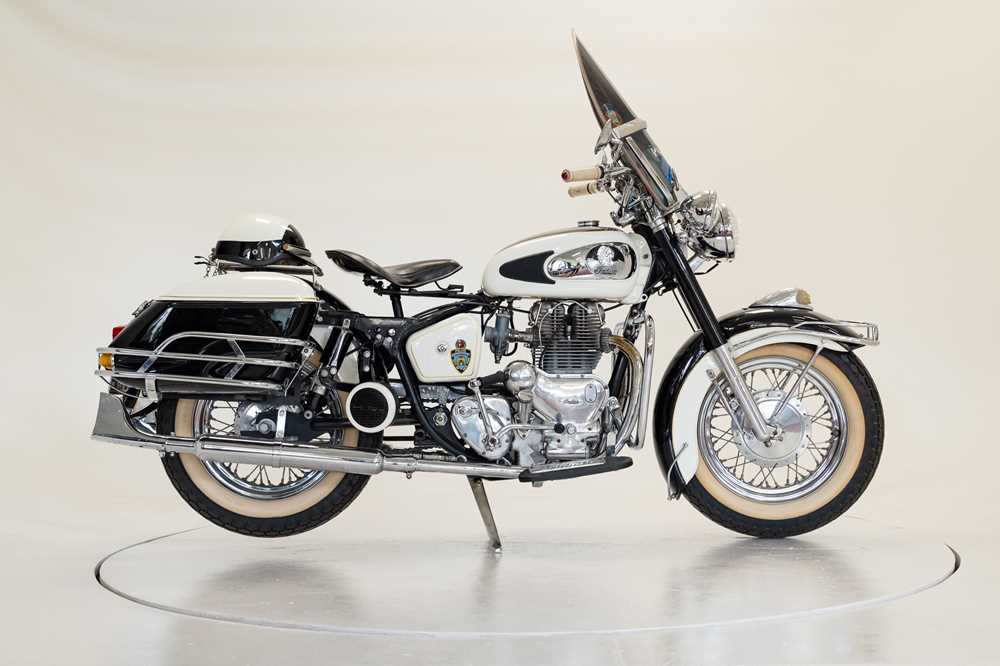 Lot 330 - c.1958 Indian Enfield NYPD Police Bike