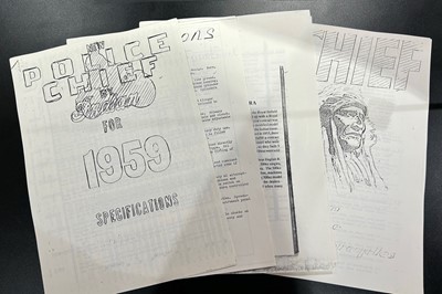 Lot 330 - c.1958 Indian Enfield NYPD Police Bike