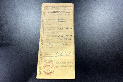 Lot 295 - 1954 Norton Dominator 88