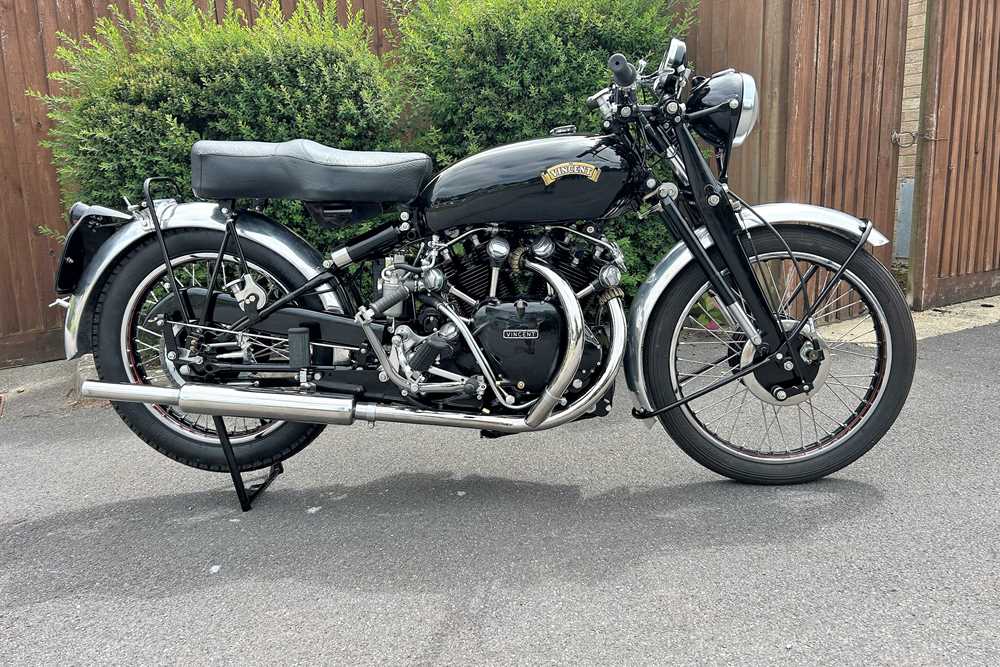 Lot 218 - 1950 Vincent Black Shadow