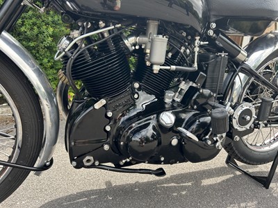 Lot 218 - 1950 Vincent Black Shadow