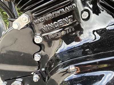 Lot 218 - 1950 Vincent Black Shadow