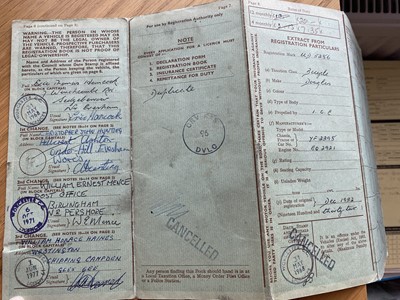 Lot 333 - c.1916 Douglas Model B