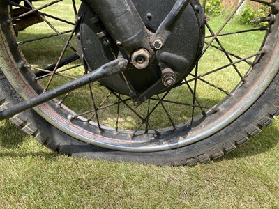 Lot 385 - c.1948 Norton Big Four with Swallow Commando sidecar