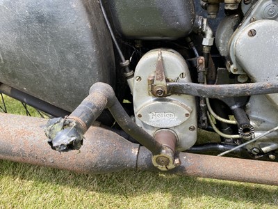 Lot 385 - c.1948 Norton Big Four with Swallow Commando sidecar