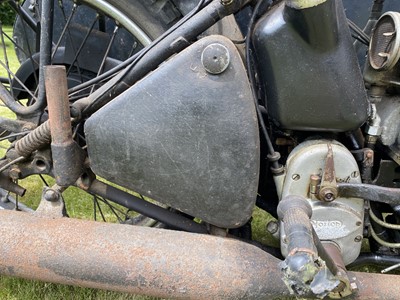 Lot 385 - c.1948 Norton Big Four with Swallow Commando sidecar
