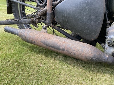 Lot 385 - c.1948 Norton Big Four with Swallow Commando sidecar