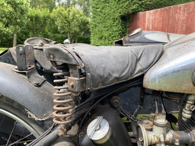 Lot 385 - c.1948 Norton Big Four with Swallow Commando sidecar