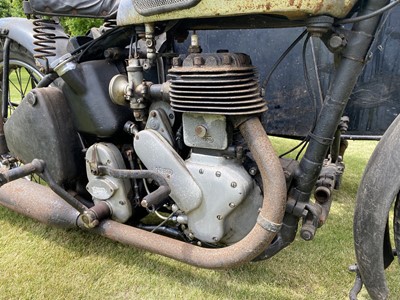 Lot 385 - c.1948 Norton Big Four with Swallow Commando sidecar