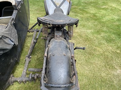 Lot 385 - c.1948 Norton Big Four with Swallow Commando sidecar