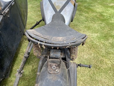 Lot 385 - c.1948 Norton Big Four with Swallow Commando sidecar