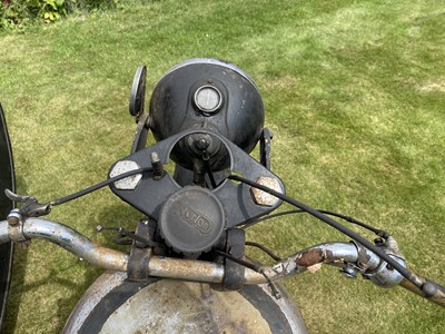 Lot 385 - c.1948 Norton Big Four with Swallow Commando sidecar